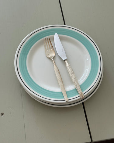 Italian dinner plates (6 pcs) - NEROLI