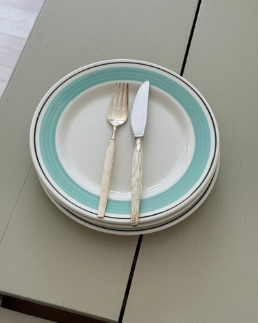 Italian dinner plates (6 pcs) - NEROLI