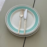Italian dinner plates (6 pcs) - NEROLI