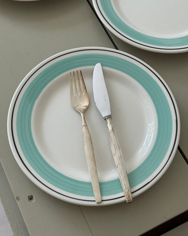 Italian dinner plates (6 pcs) - NEROLI