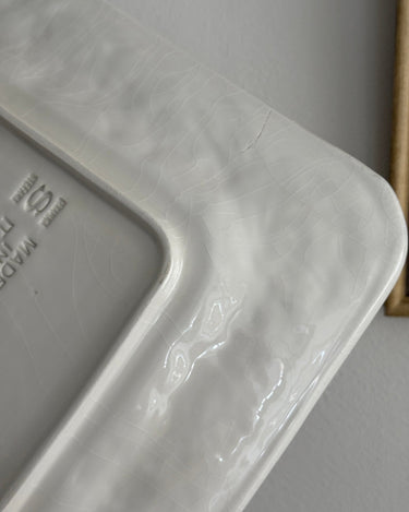 Italian floral platter - NEROLI