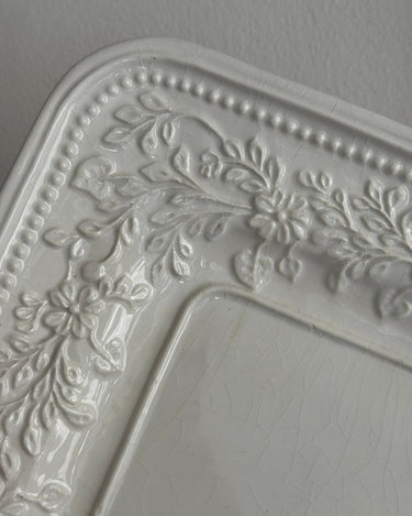 Italian floral platter - NEROLI