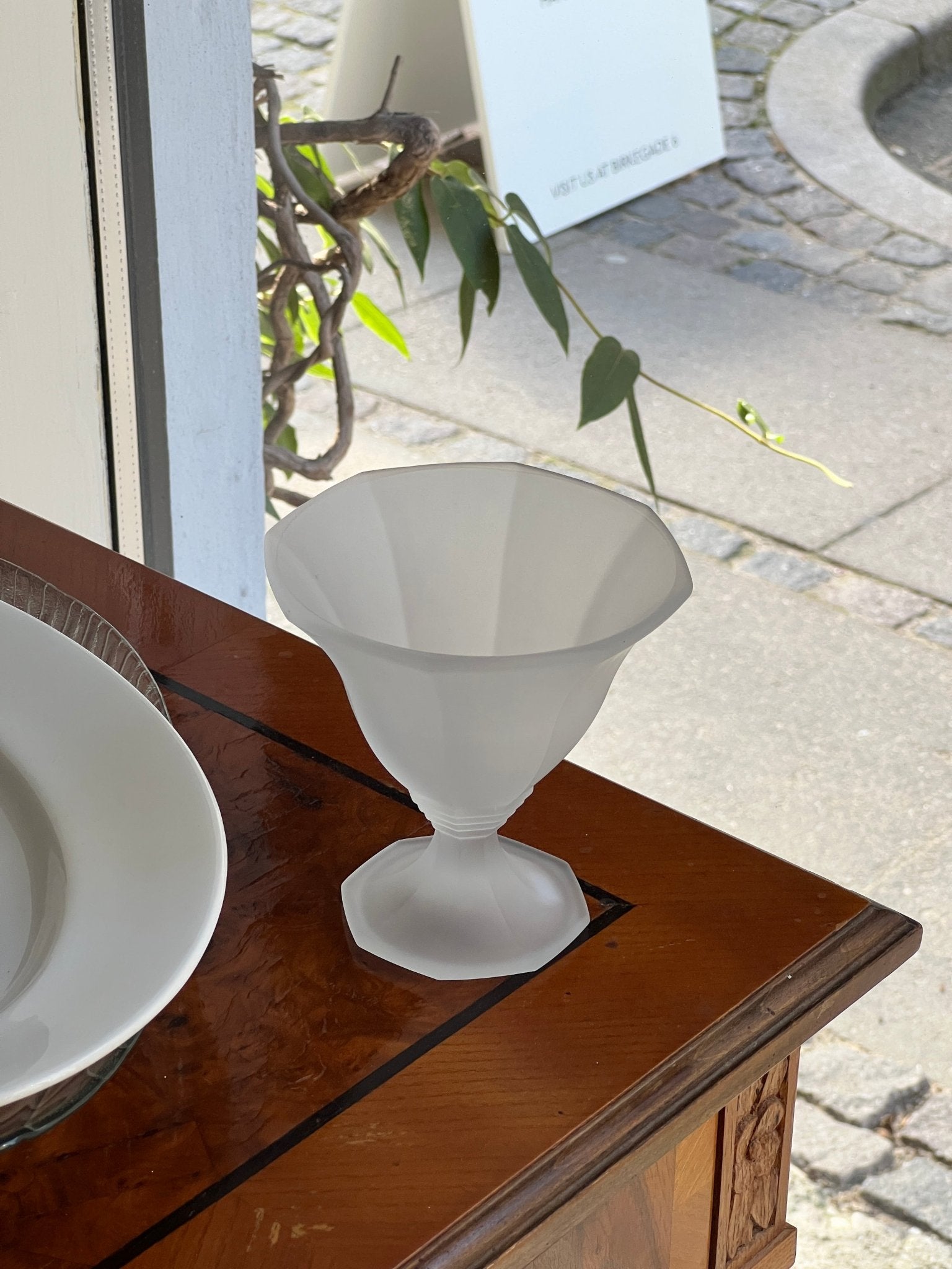 Italian glass bowl - NEROLI