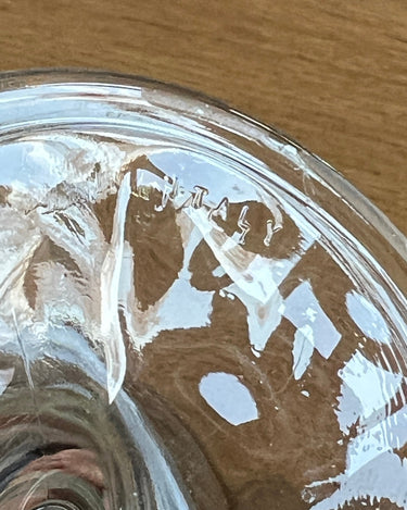 Italian glass bowl - NEROLI