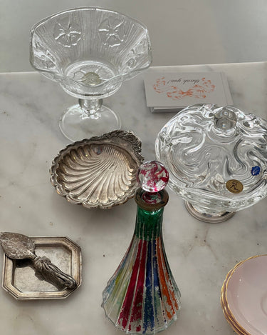Italian glass bowl - NEROLI