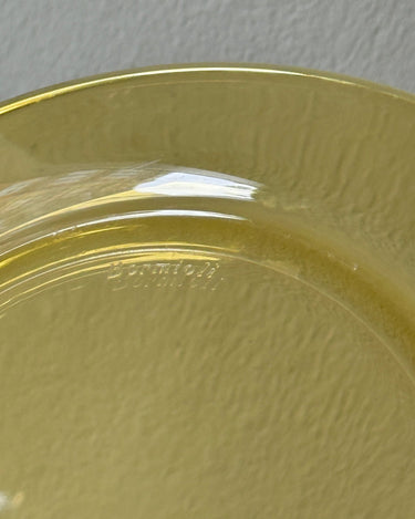 Italian glass plates (4 pcs) - NEROLI