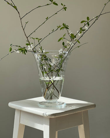 Italian glass vase - NEROLI