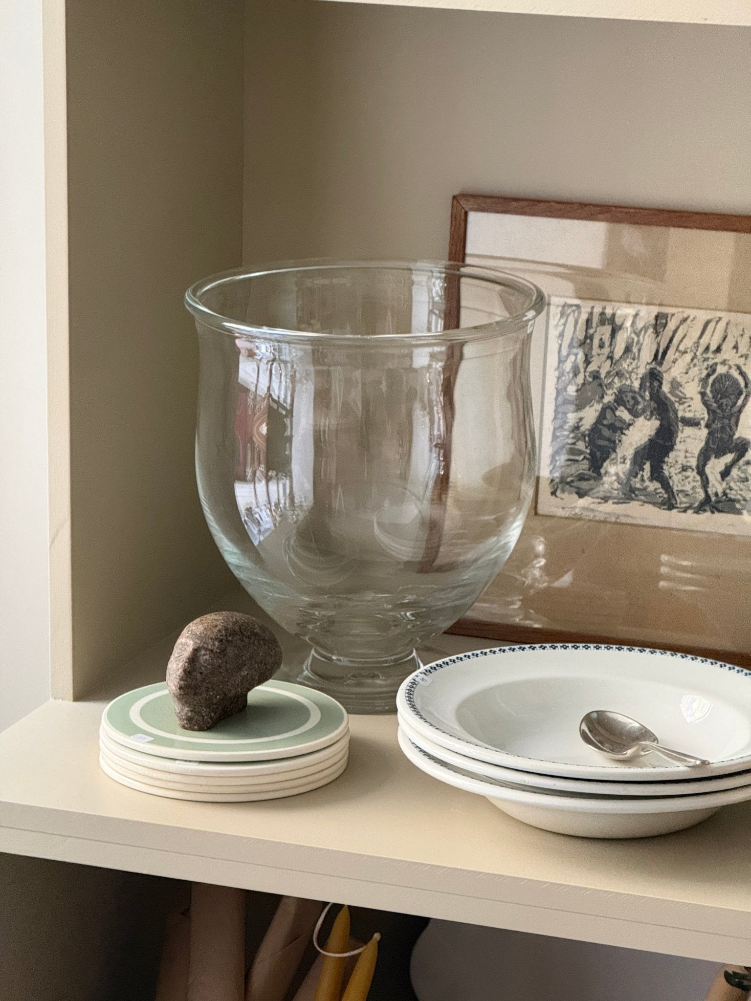 Italian glass vase - NEROLI