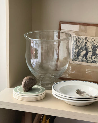 Italian glass vase - NEROLI