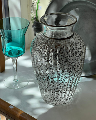 Italian glass vase - NEROLI