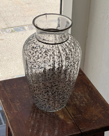 Italian glass vase - NEROLI