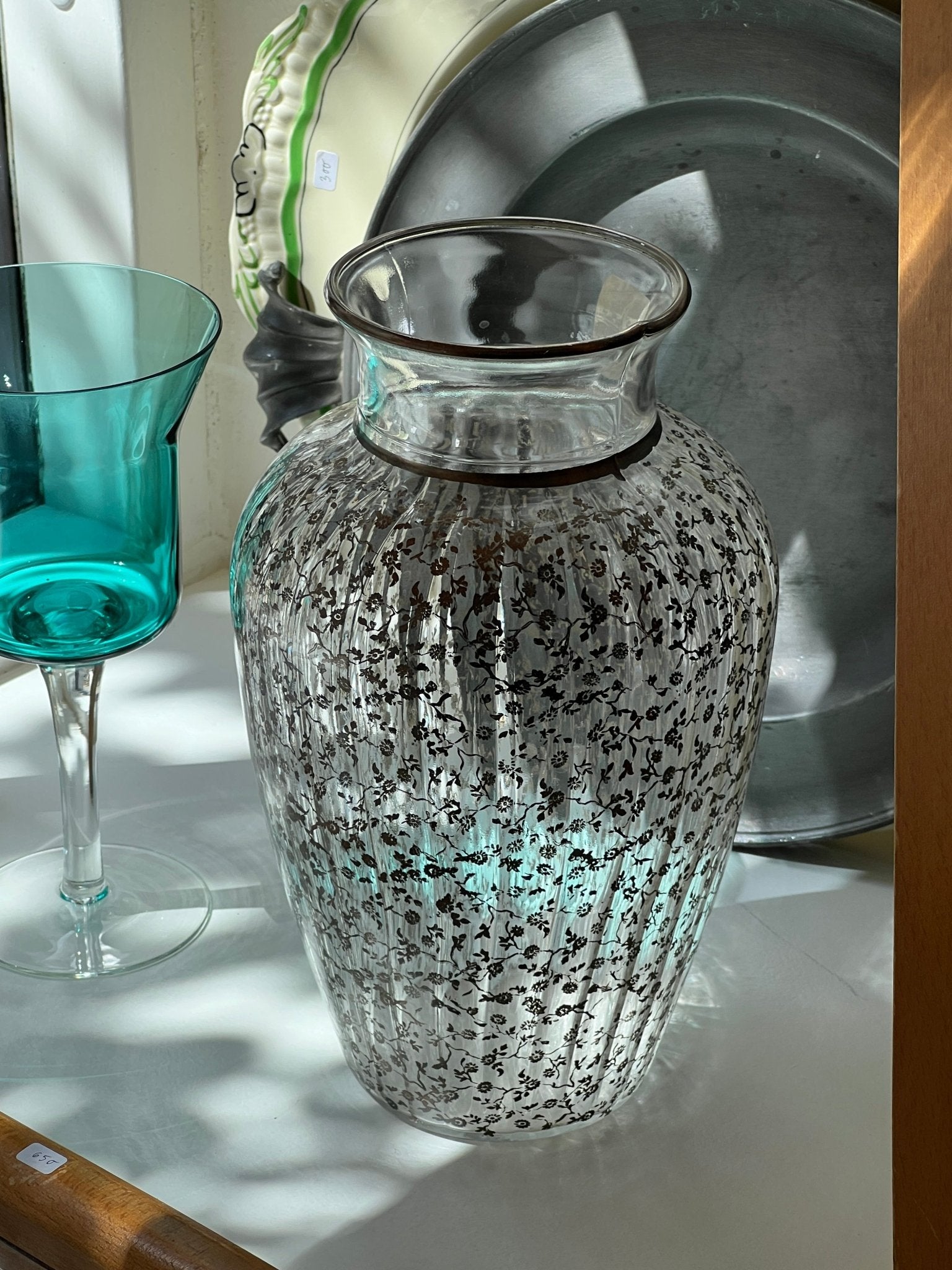 Italian glass vase - NEROLI