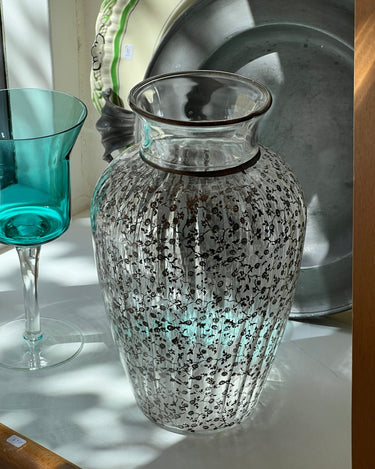 Italian glass vase - NEROLI