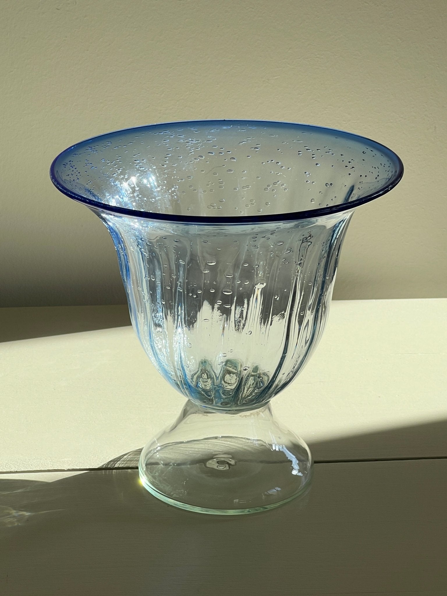 Italian glass vase - NEROLI