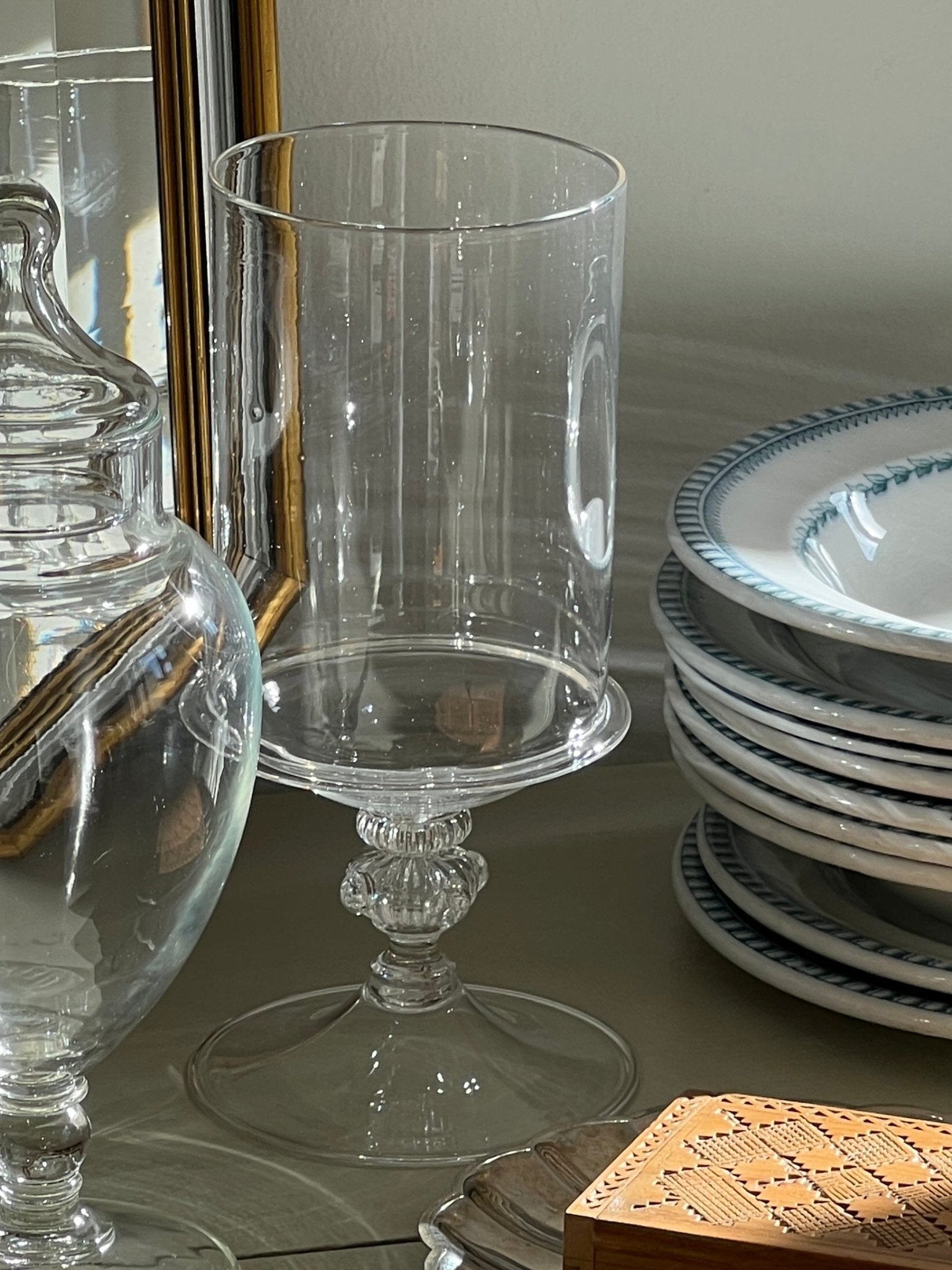 Italian glass vase - NEROLI