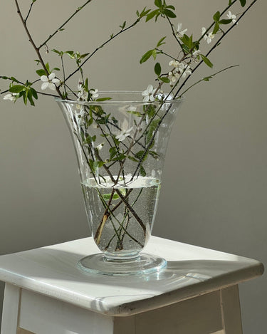 Italian glass vase - NEROLI