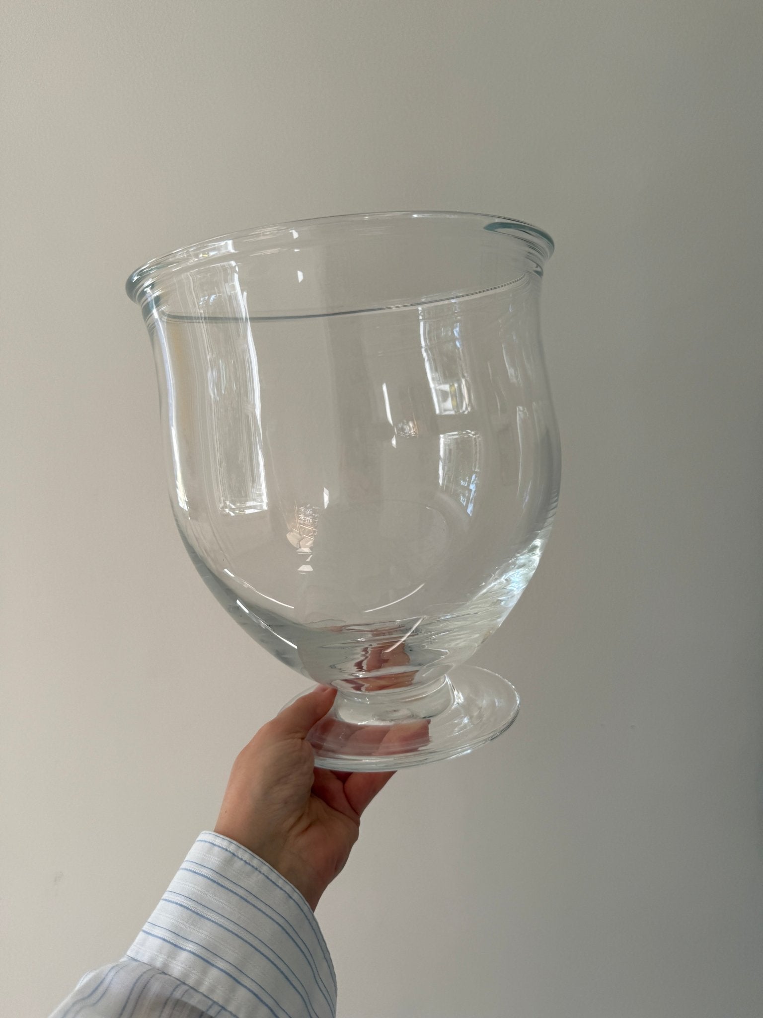 Italian glass vase - NEROLI
