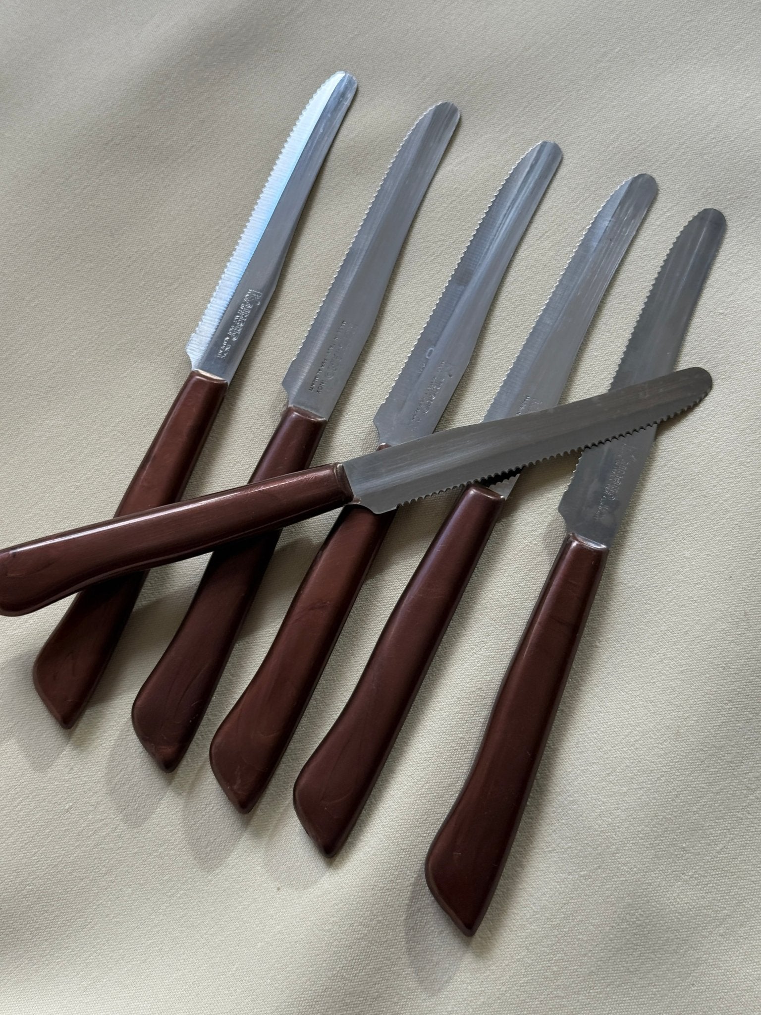 Italian knives (6 pcs) - NEROLI