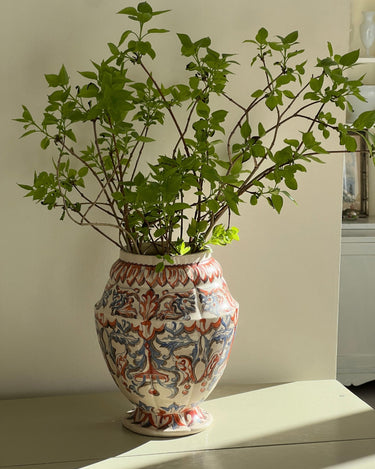 Italian lidded jar - NEROLI