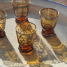 Italian liquer glasses - NEROLI