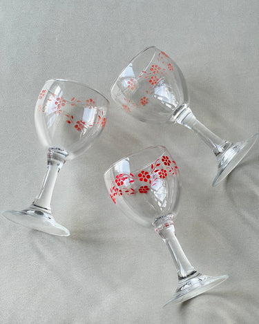 Italian liquer glasses - NEROLI