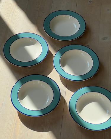 Italian pasta plates (11 pcs) - NEROLI