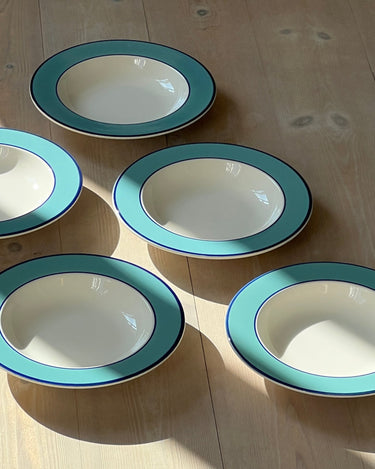 Italian pasta plates (11 pcs) - NEROLI