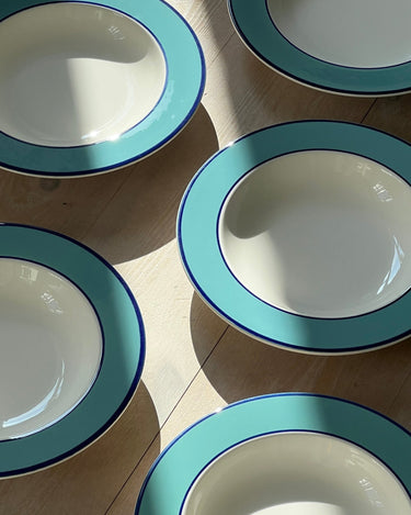 Italian pasta plates (11 pcs) - NEROLI