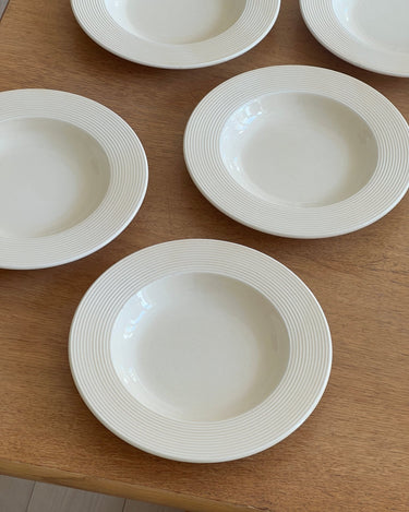 Italian pasta plates (5 pcs) - NEROLI