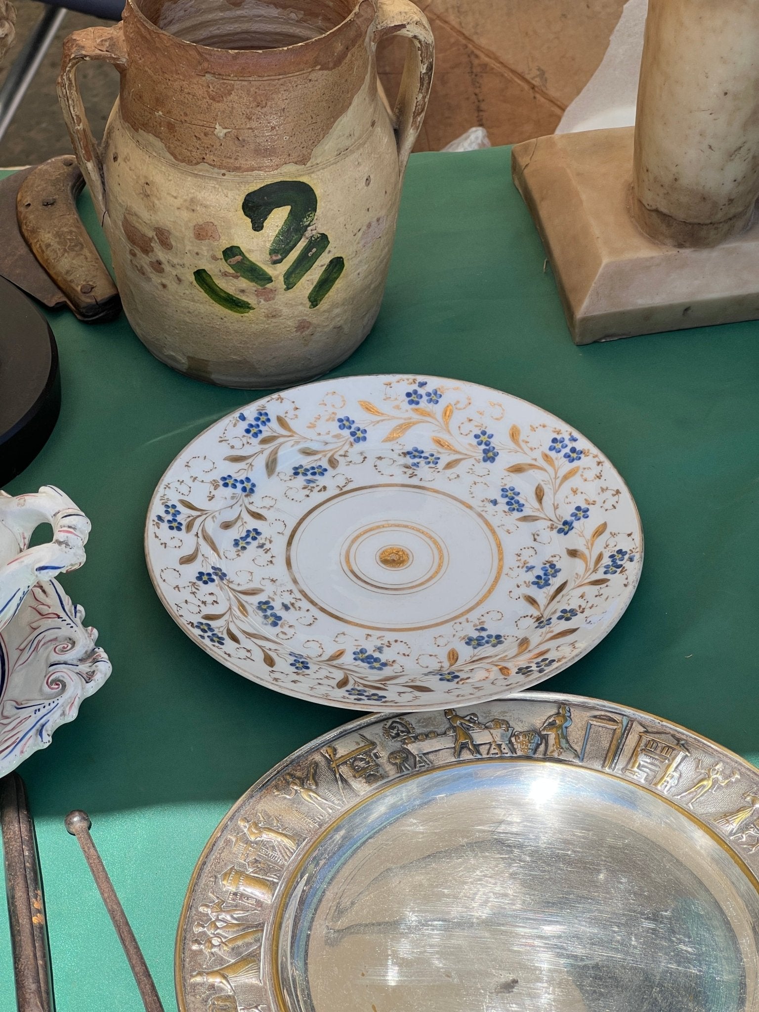 Italian wall plate - NEROLI