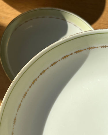 Jade green pasta plates (3 pcs) - NEROLI