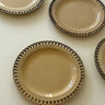 Lace edge dessert plates (5 pcs) - NEROLI
