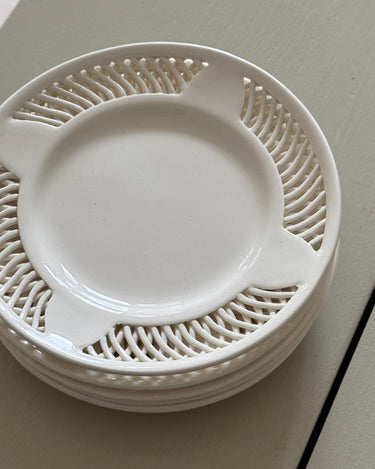 Lace edge side plates (5 pcs) - NEROLI