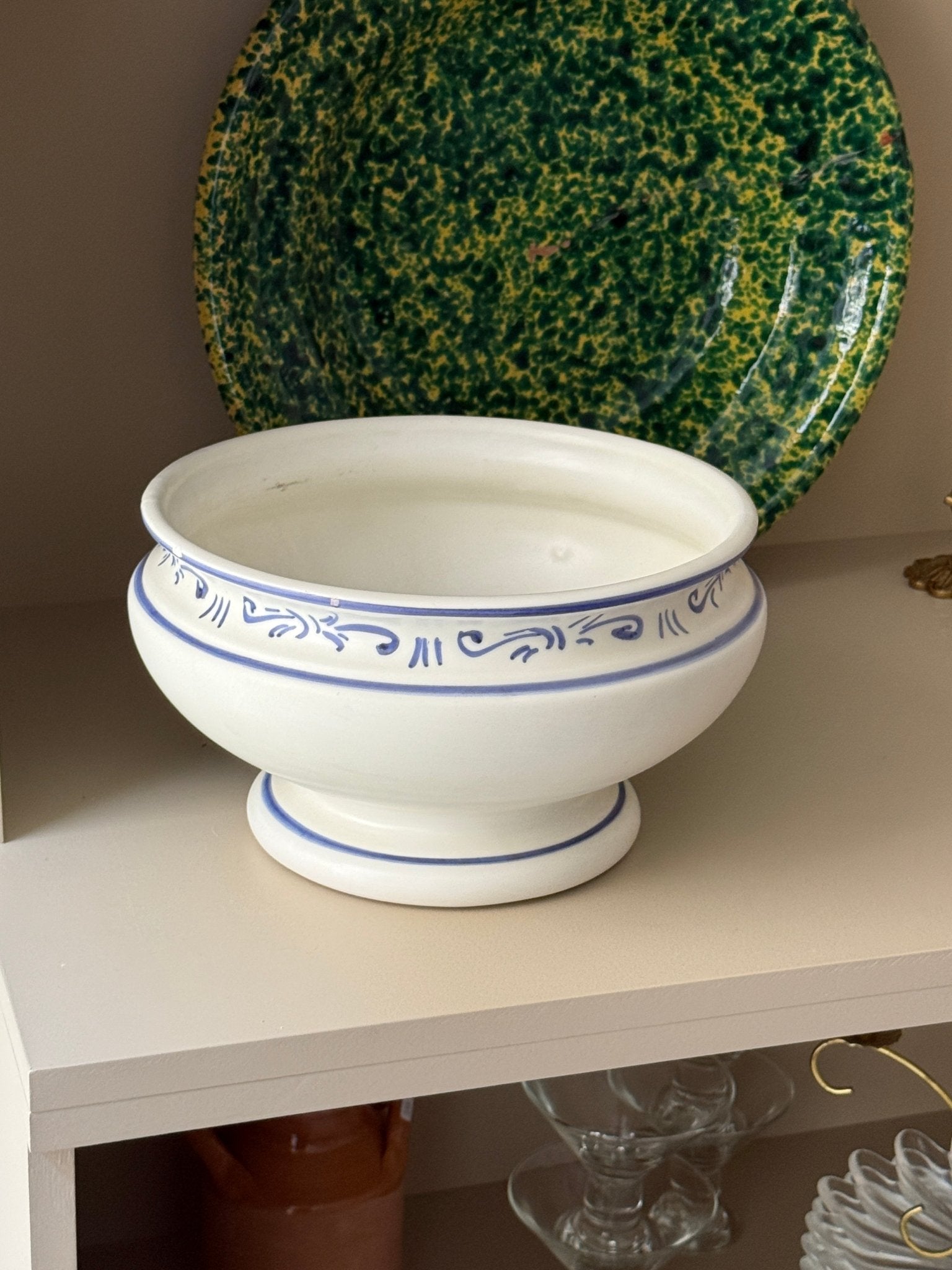 Large ceramic bowl - NEROLI