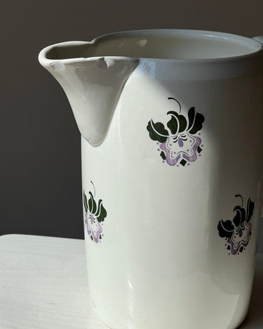 Large ceramic pitcher - NEROLI