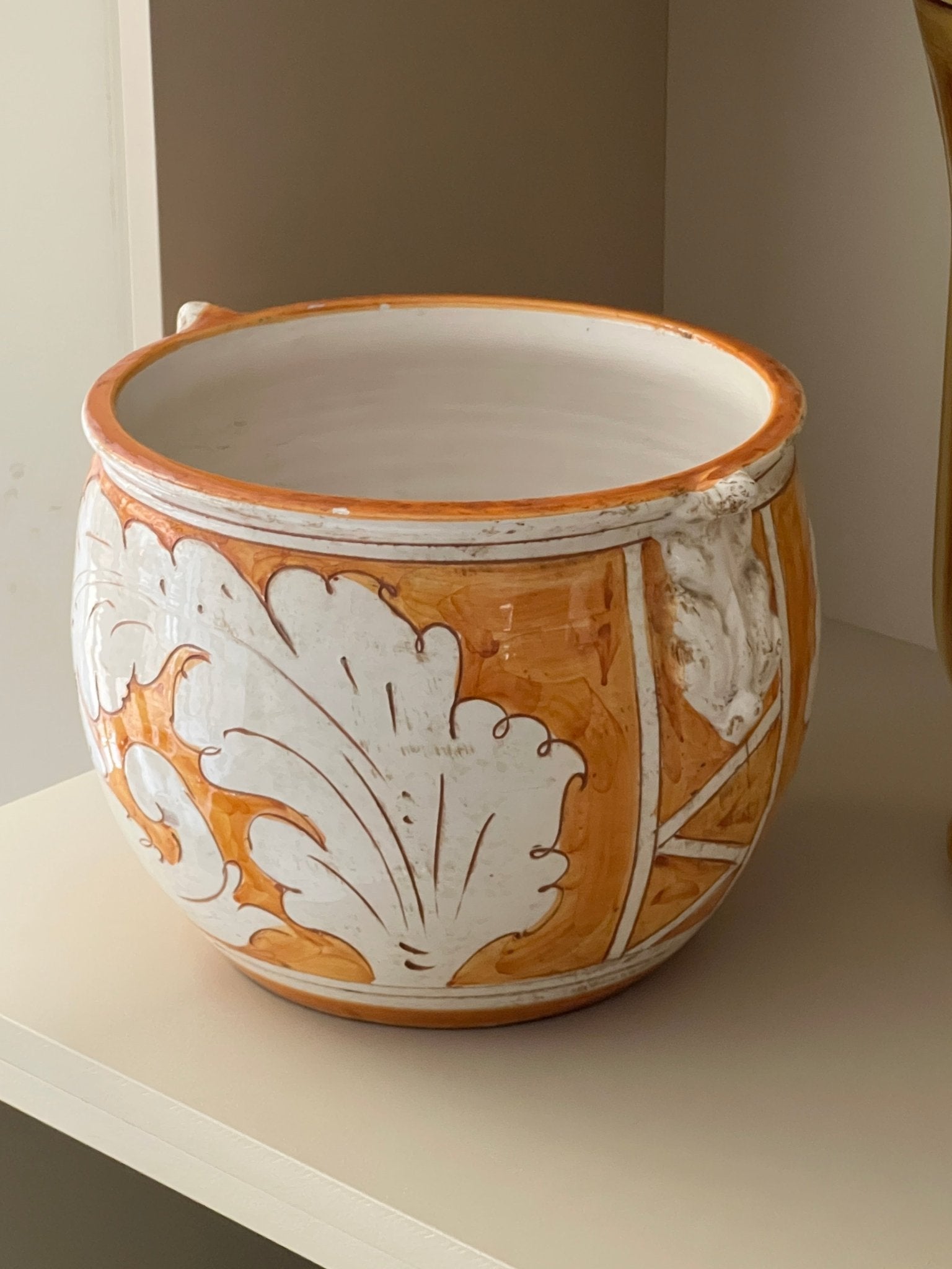 Large ceramic planter - NEROLI