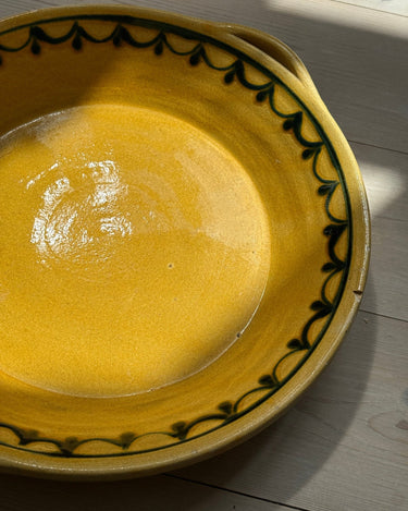 Large ceramic platter - NEROLI