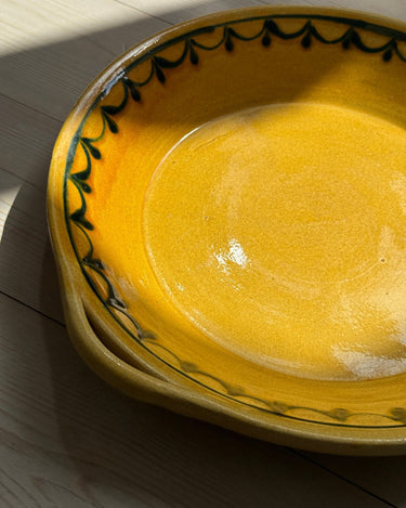 Large ceramic platter - NEROLI