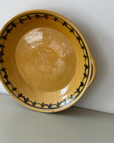 Large ceramic platter - NEROLI
