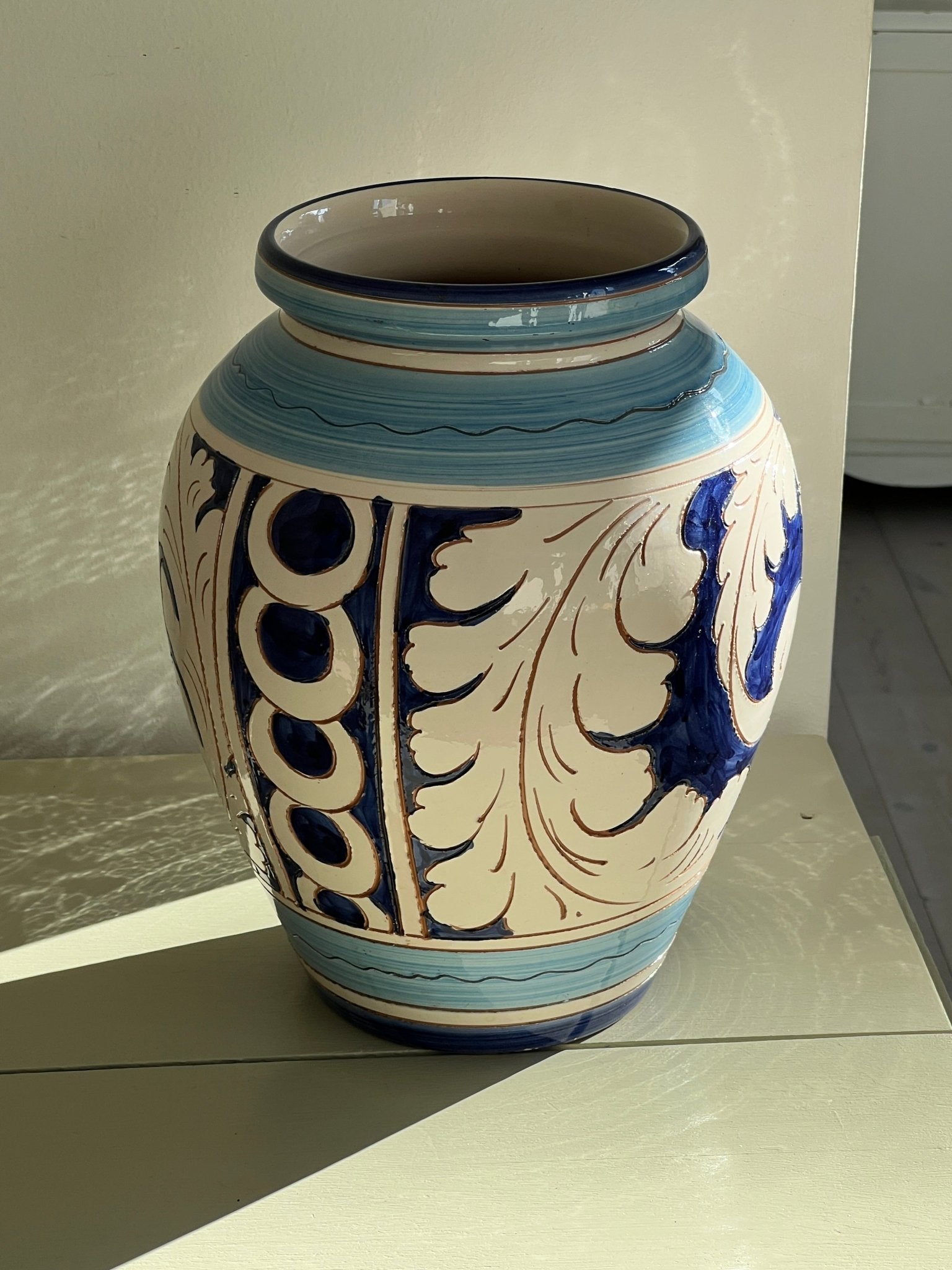 Large ceramic vase - NEROLI
