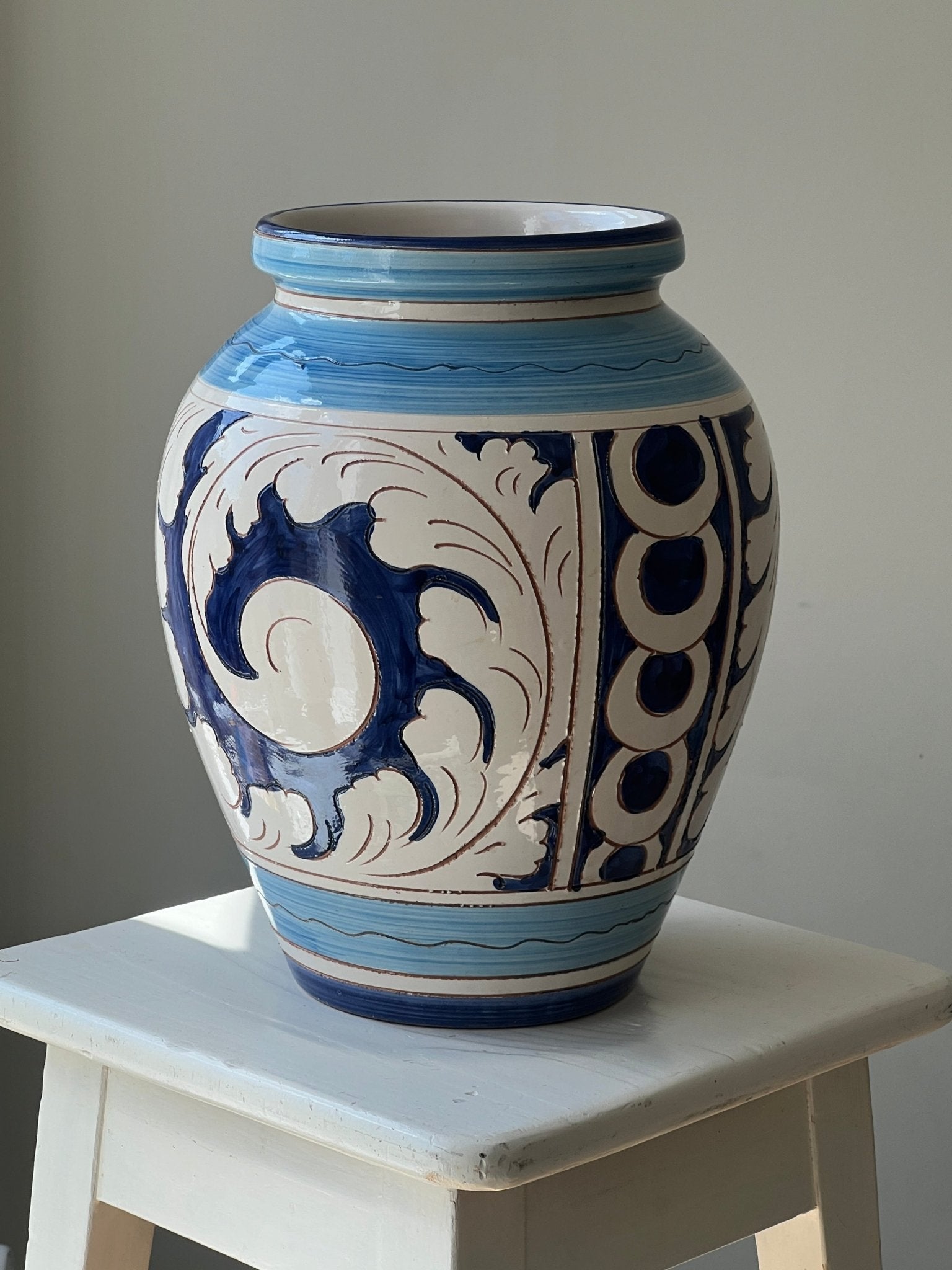 Large ceramic vase - NEROLI