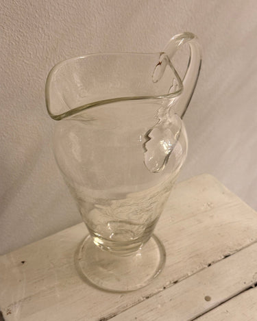 Large glass pitcher - NEROLI