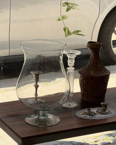 Large glass vase - NEROLI