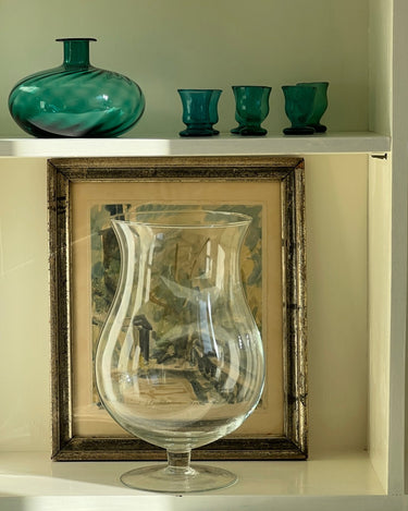 Large glass vase - NEROLI