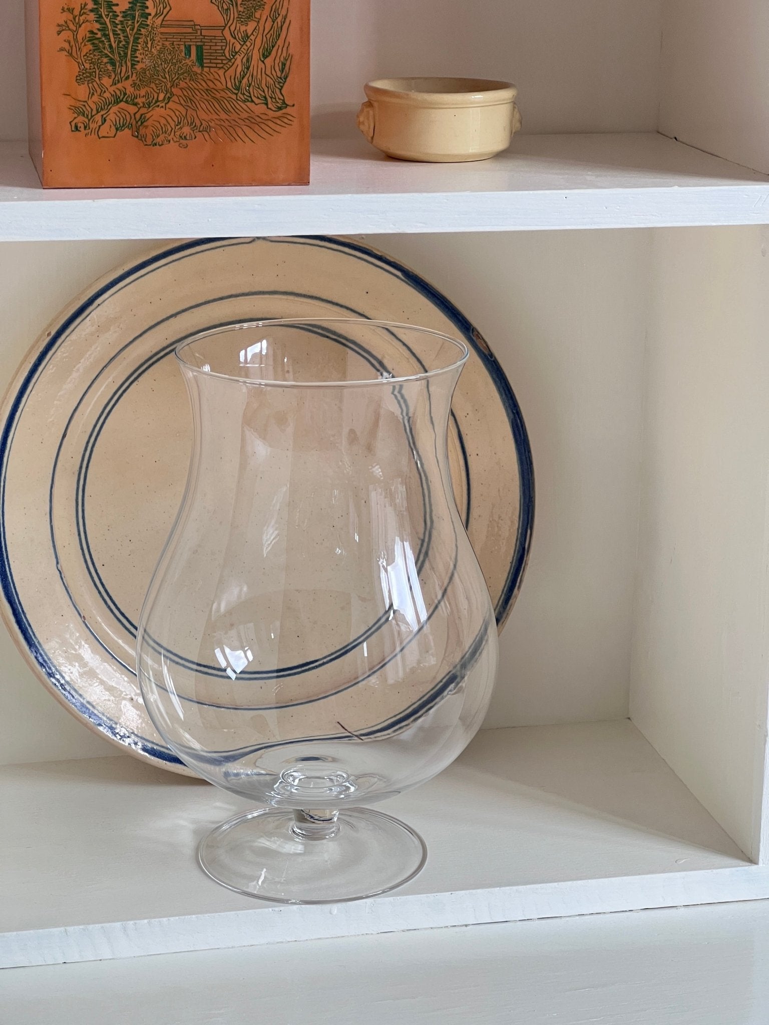 Large glass vase - NEROLI