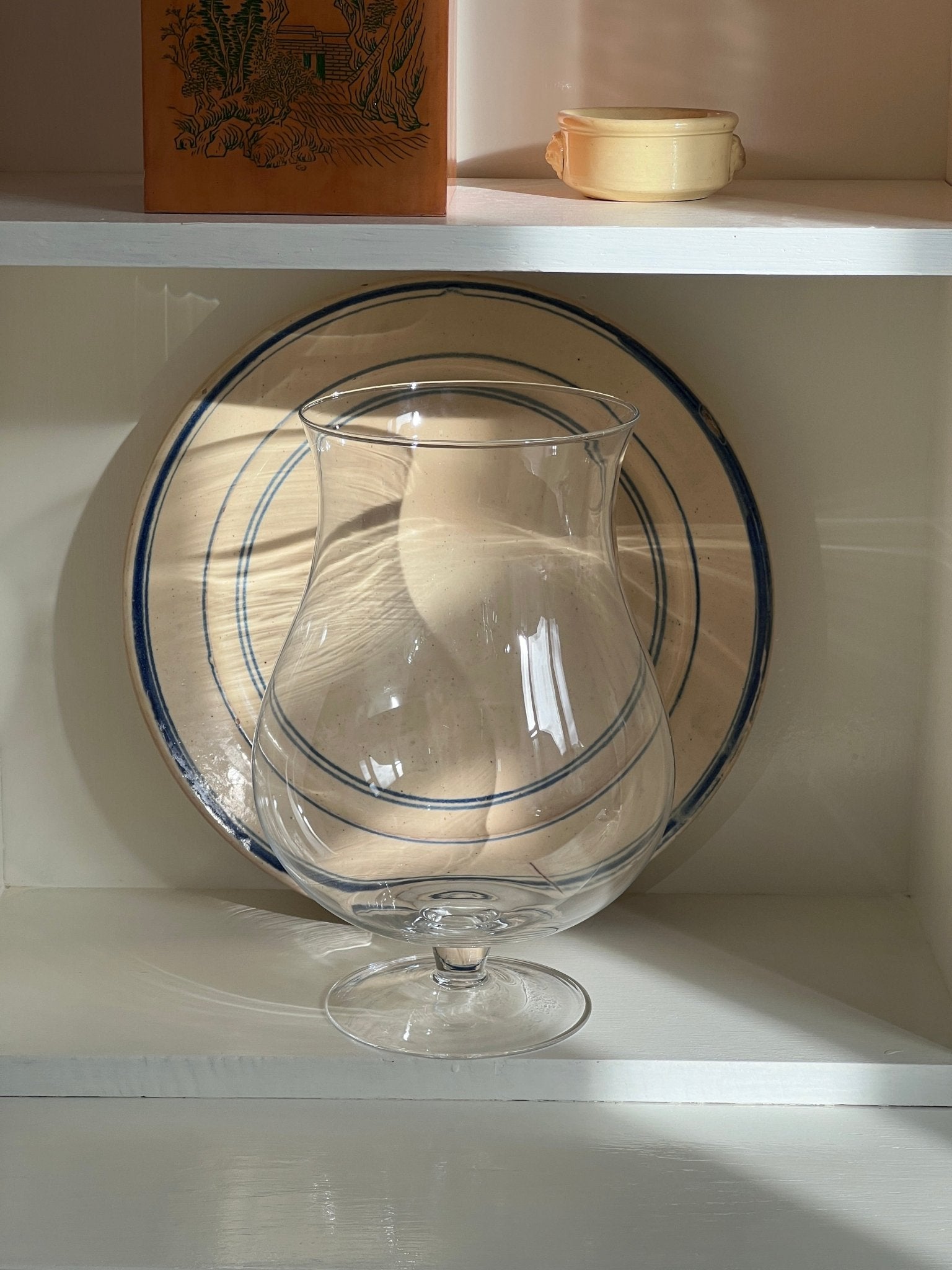 Large glass vase - NEROLI