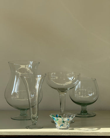 Large glass vase - NEROLI