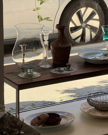 Large glass vase - NEROLI