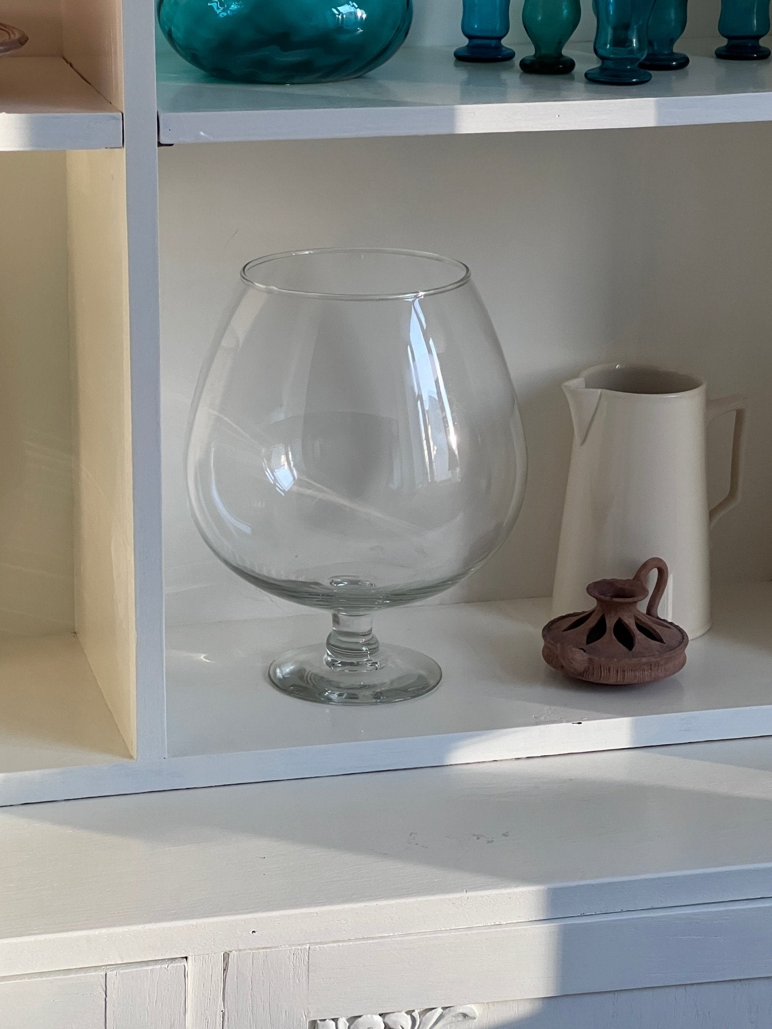 Large glass vase - NEROLI