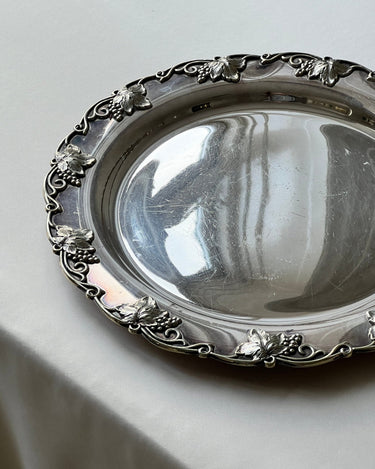 Large silver plated platter - NEROLI